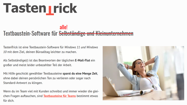 Tastentrick Einleitungsbild