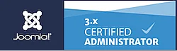 3x certified administrator badge